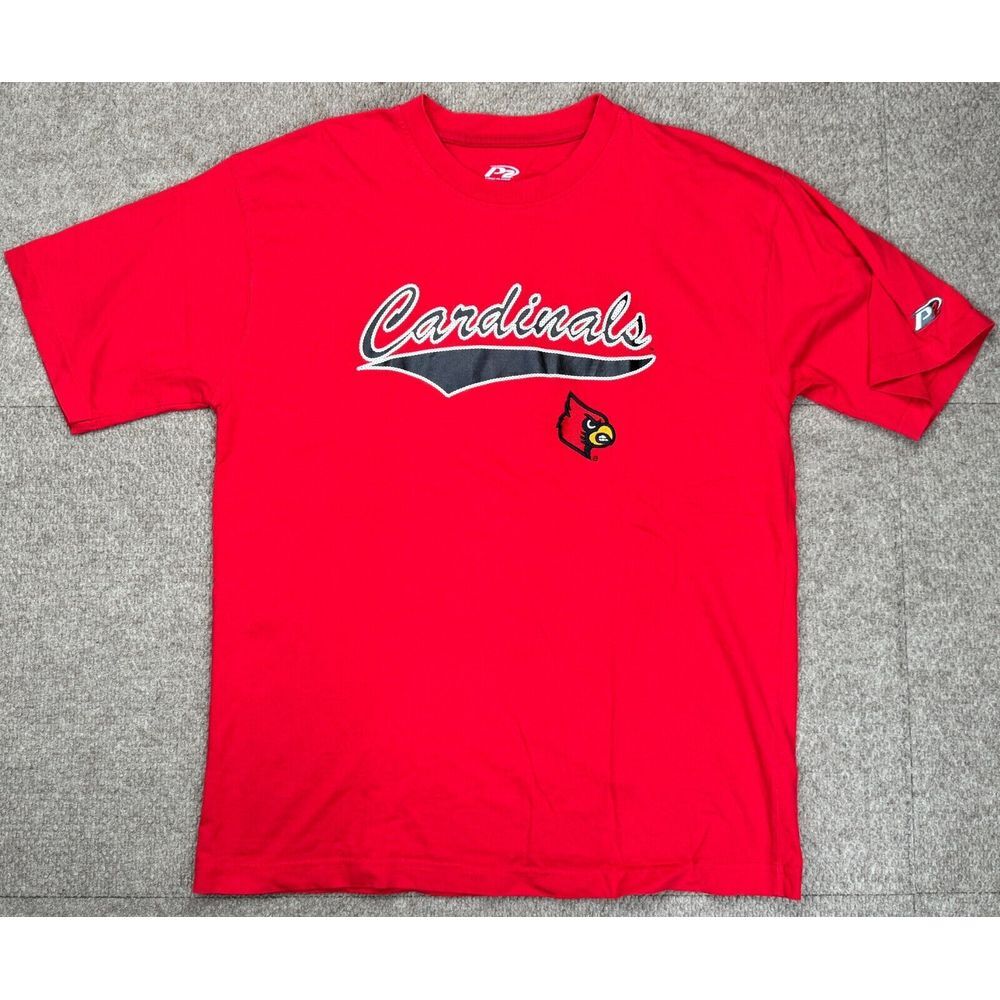 P2 Pro Player MLB St. Louis Cardinals Vintage Short Sleeve T-Shirt Size Large